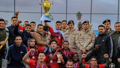 صورة بعد توقف دام أكثر من 12 عام.. خالد حفتر يتعهد بعودة الرياضة الليبية إلي الساحة العالمية والإفريقية