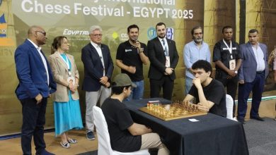 صورة انطلاق فعاليات النسخة الثالثة من مهرجان عدلي الدولي للشطرنج بمشاركة 15 دولة