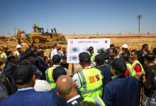 صورة مجلس الأهلي يتفقد أعمال الحفر بمشروع الاستاد في حضور شركتي القلعة الحمراء والمنشآت الرياضية