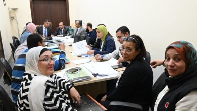 صورة فحص شامل لمديرية شباب القاهرة تنفيذًا لتوجيهات وزير الشباب والرياضة